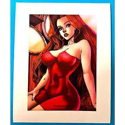 Jessica Rabbit 1 8x11 deluxe Print Trade Dress