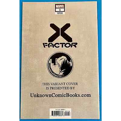 X-Factor #1K Kael Ngu Virgin Variant Unknown Comic Books (KEY)