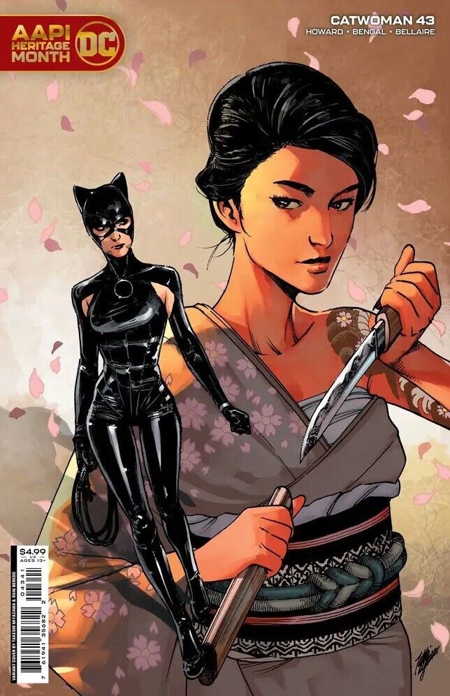 CATWOMAN #43 MIYAZAWA AAPI HERITAGE MONTH VARIANT 2022 DC COMICS