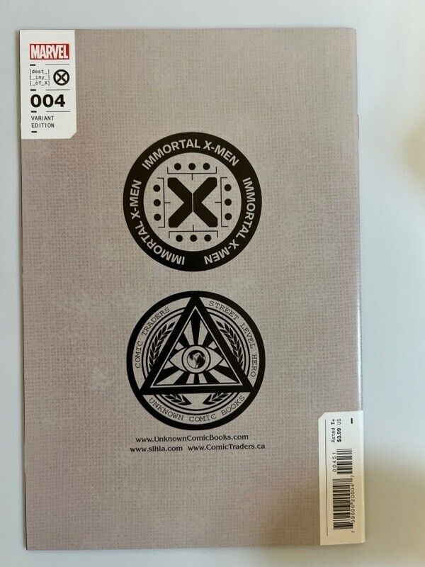 π₯βοΈ IMMORTAL X-MEN #4 MEGHAN HETRICK Unknown 616 Comics Virgin Variant
