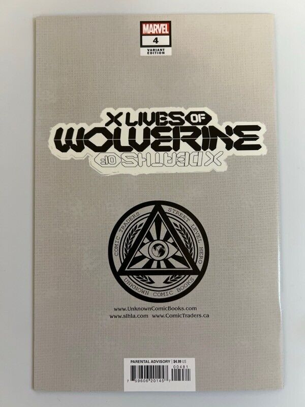 π₯βοΈ X LIVES OF WOLVERINE #4 PHILIP TAN Unknown/616 Virgin Variant