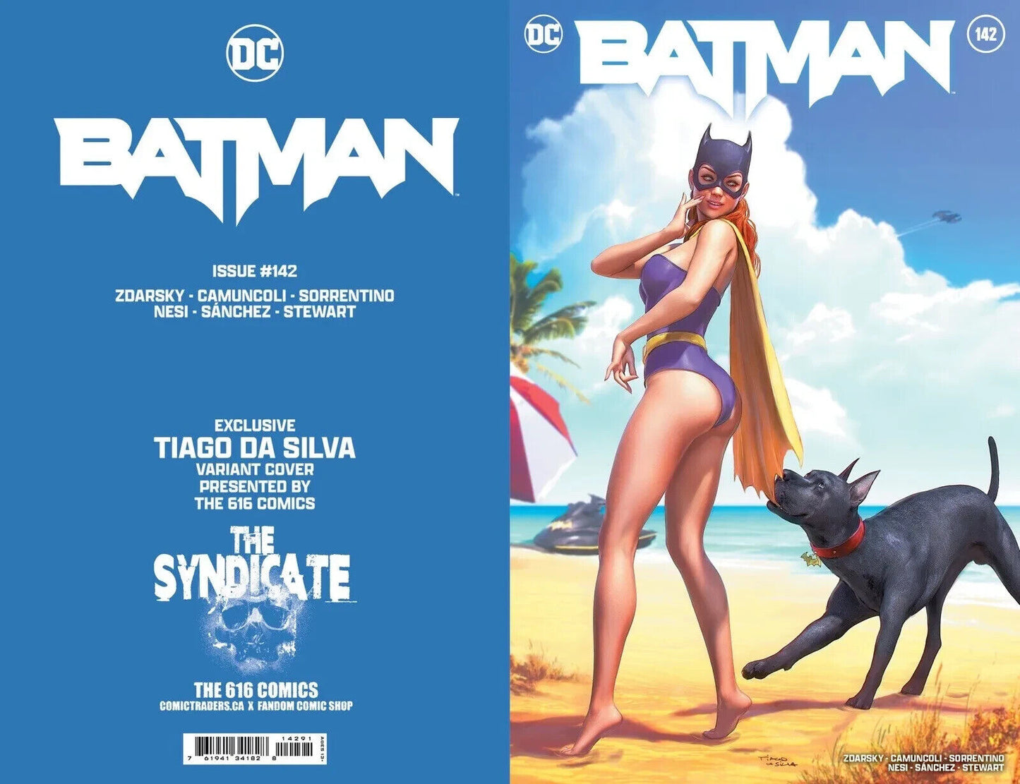 π₯π¦ BATMAN 142 TIAGO DA SILVA Coppertone Trade Dress Variant LTD 3000