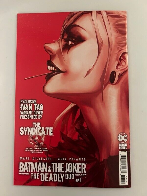 π₯π¦ BATMAN & THE JOKER THE DEADLY DUO #1 IVAN TAO Variant