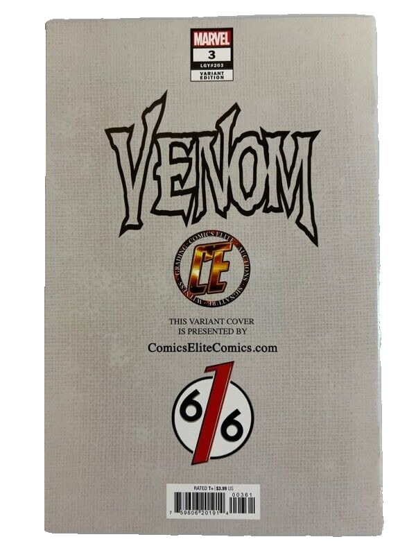 π¨π₯π· VENOM #3 RYAN BROWN 616 Exclusive Trade Dress Variant LTD 3000