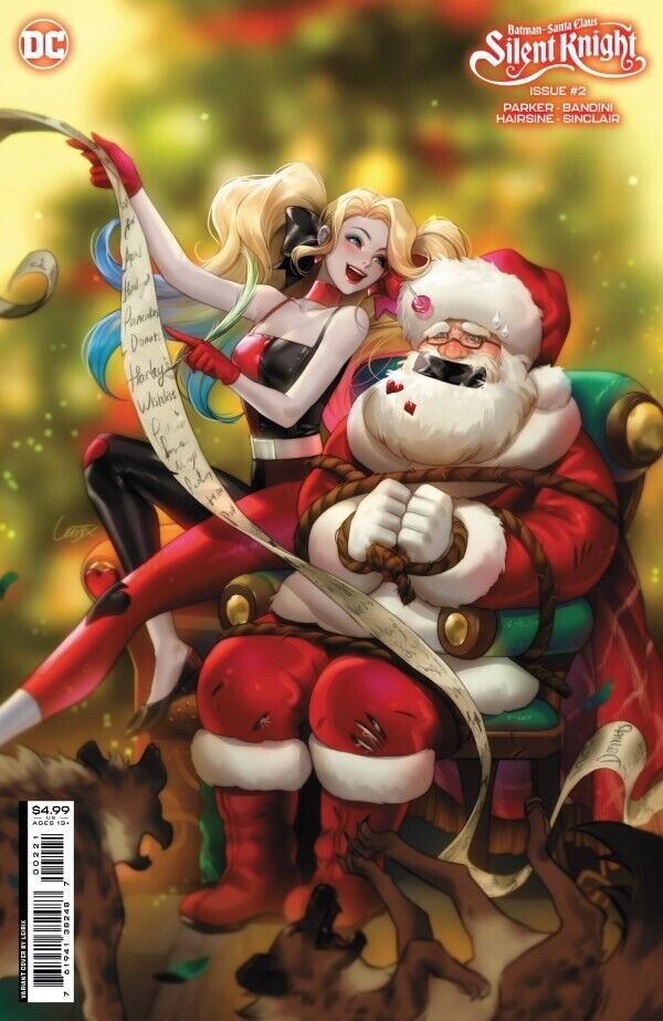 BATMAN/ SANTA CLAUS: SILENT KNIGHT (2023 DC) #2 Lesley 'Leirix' Li Variant NM ๐ฅ