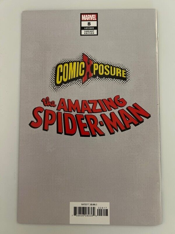Amazing Spider-Man #8 Joyce Chin Black Cat Variant 2018 NM π₯
