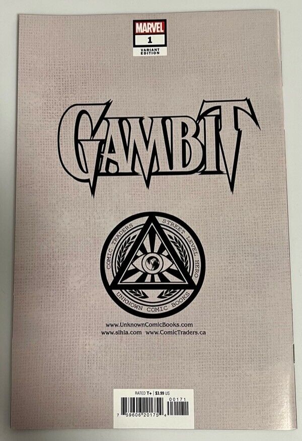 π₯βοΈ GAMBIT #1 MARCO MASTRAZZO Unknown 616 Trade Dress Variant
