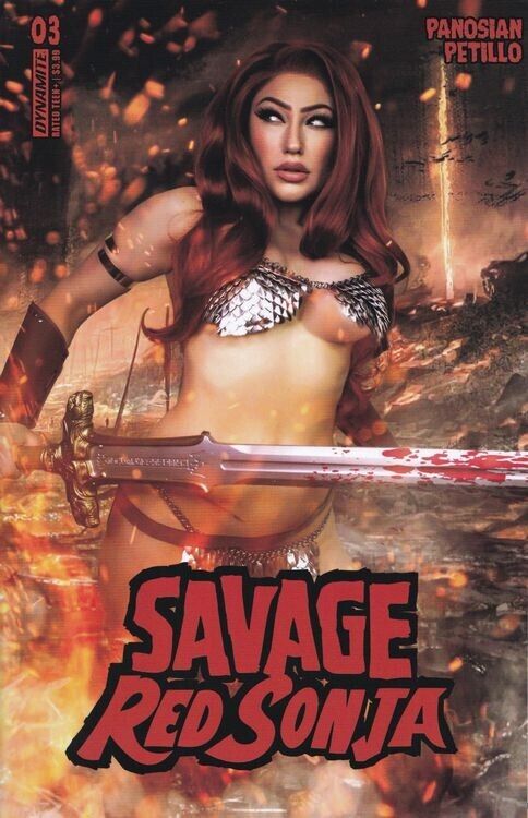 🩸 Red Sonja #3 | Cover D Cosplay variant 🩸