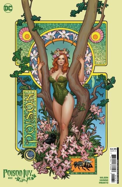 π₯πΏ POISON IVY #22 FRANK CHO Card Stock Variant Cvr B, May 07, 2024