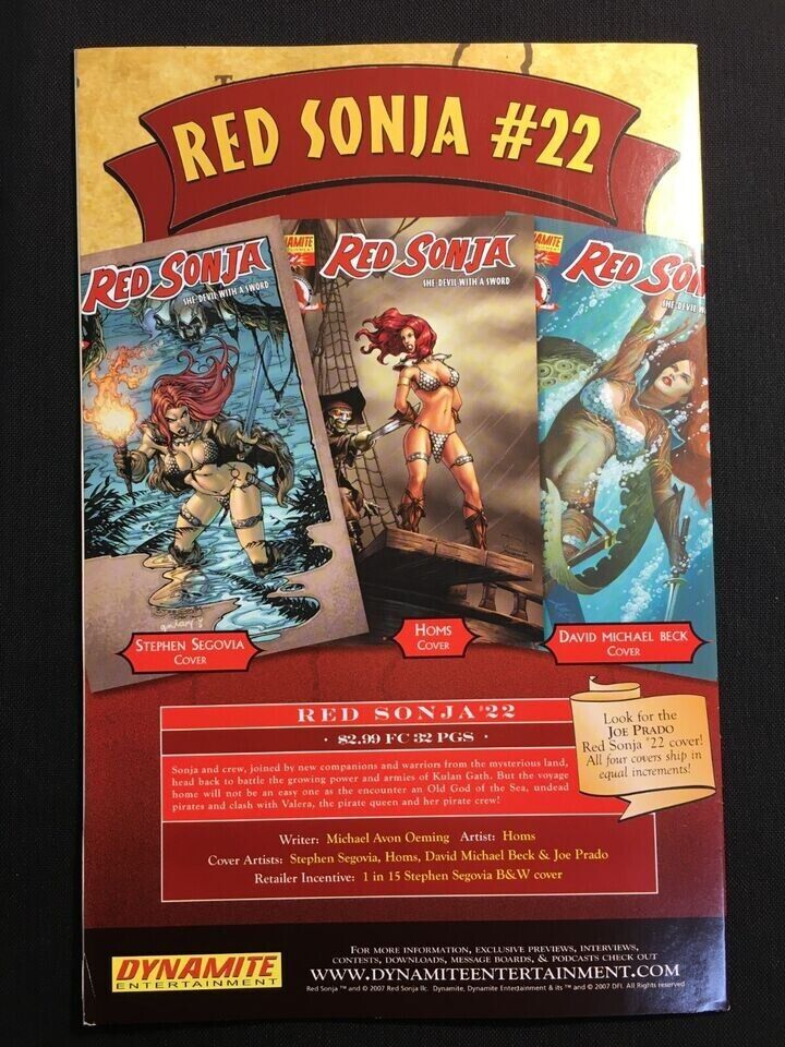 Red Sonja 21 Adriano Batista Cover Animals Oeming 2017