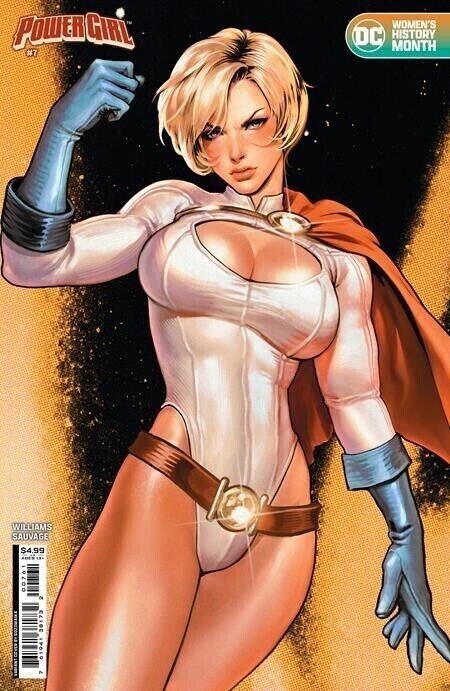 π₯ POWER GIRL #7 SOZOMAIKA WOMENS HISTORY MONTH Card Stock Variant Cvr D
