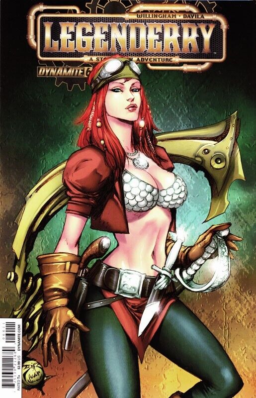 Legenderry: A Steampunk Adventure #6 Dynamite Comics Joe Benitez Regular Cover