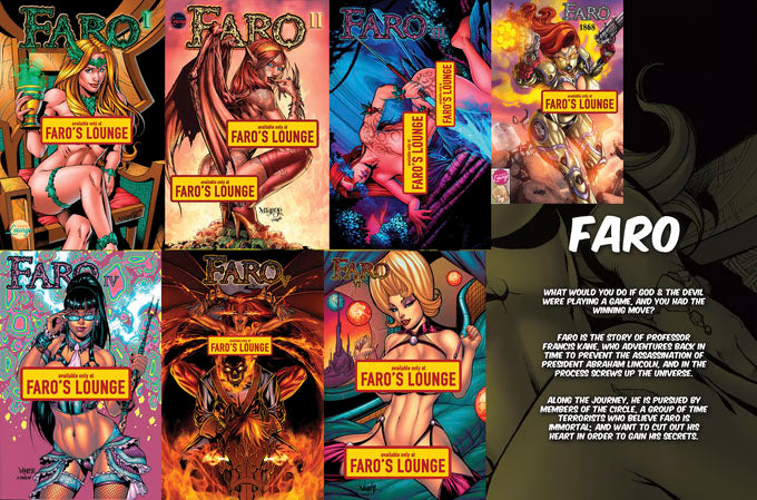 Faro: Spring 1869 – Digital Download | Yakuza Emma Frost & Miss Marigold Mature Alt-History Graphic Novel