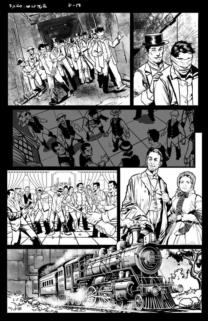 Faro: Winter 1869 – Yakuza Mary Jane Cover | Mature Full-Color Graphic Novel by Jose Varese