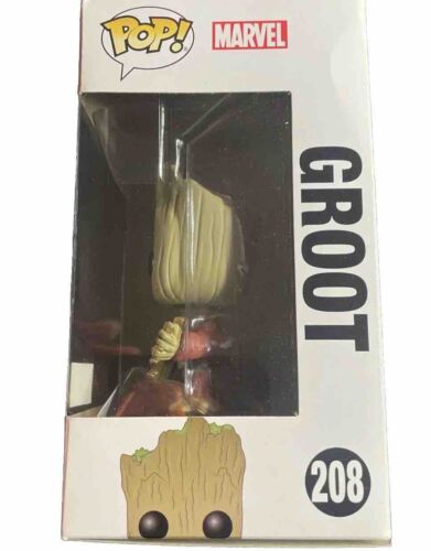 Funko Pop! Vinyl: Marvel - Groot (w/ Patch) - Hot Topic (HT) (Exclusive) #208