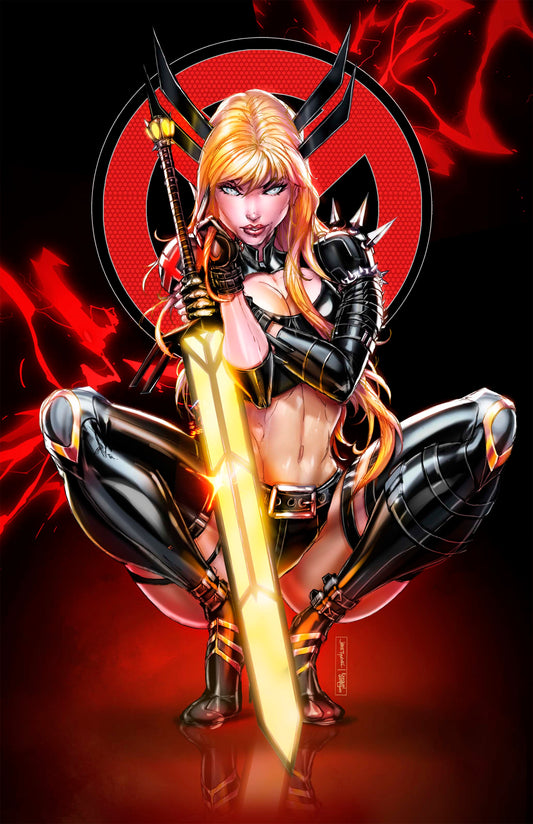 2025 Mutant Sorceress Red and Black Virgin Comic Cosplay Exclusive