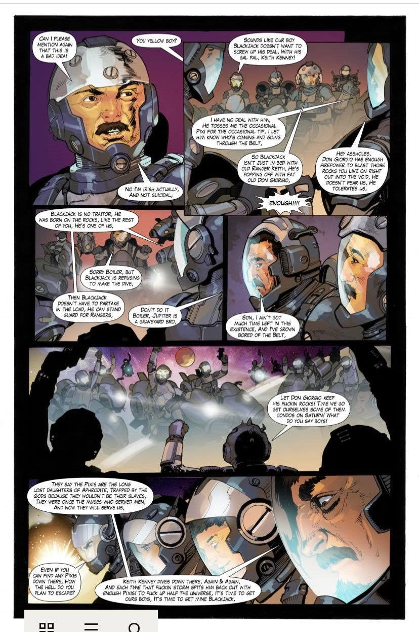 Pixi Runner #4 – Alpha Centurion Assassin LXC | Mature Sci-Fi Comic | Faro's Lounge
