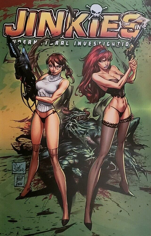 Jinkies Inc. #1 Kickstarter Exclusive Dave Santana 2 Book Set Black Ops