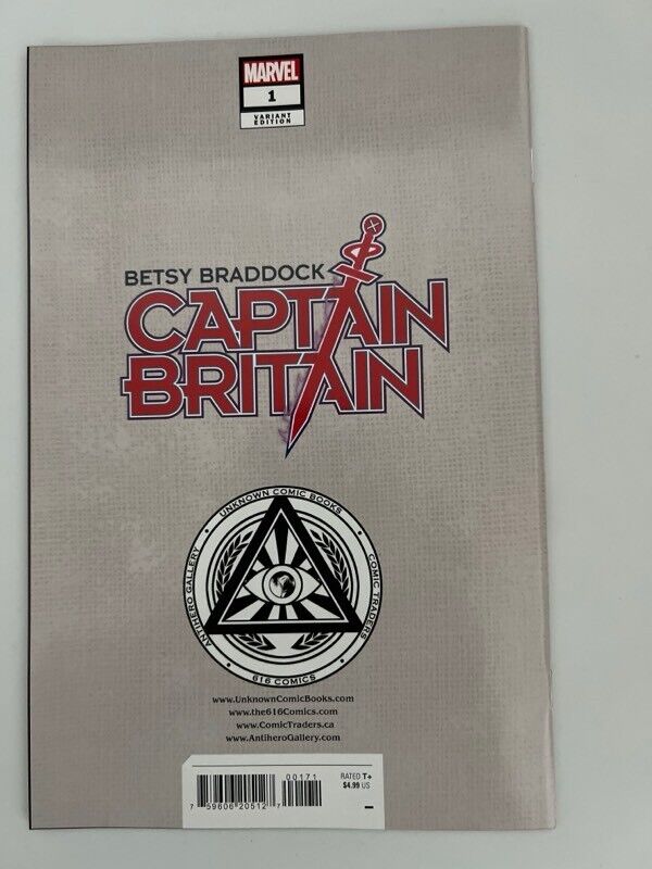 BETSY BRADDOCK: CAPTAIN BRITAIN #1 (MIGUEL MERCADO EXCLUSIVE VIRGIN)
