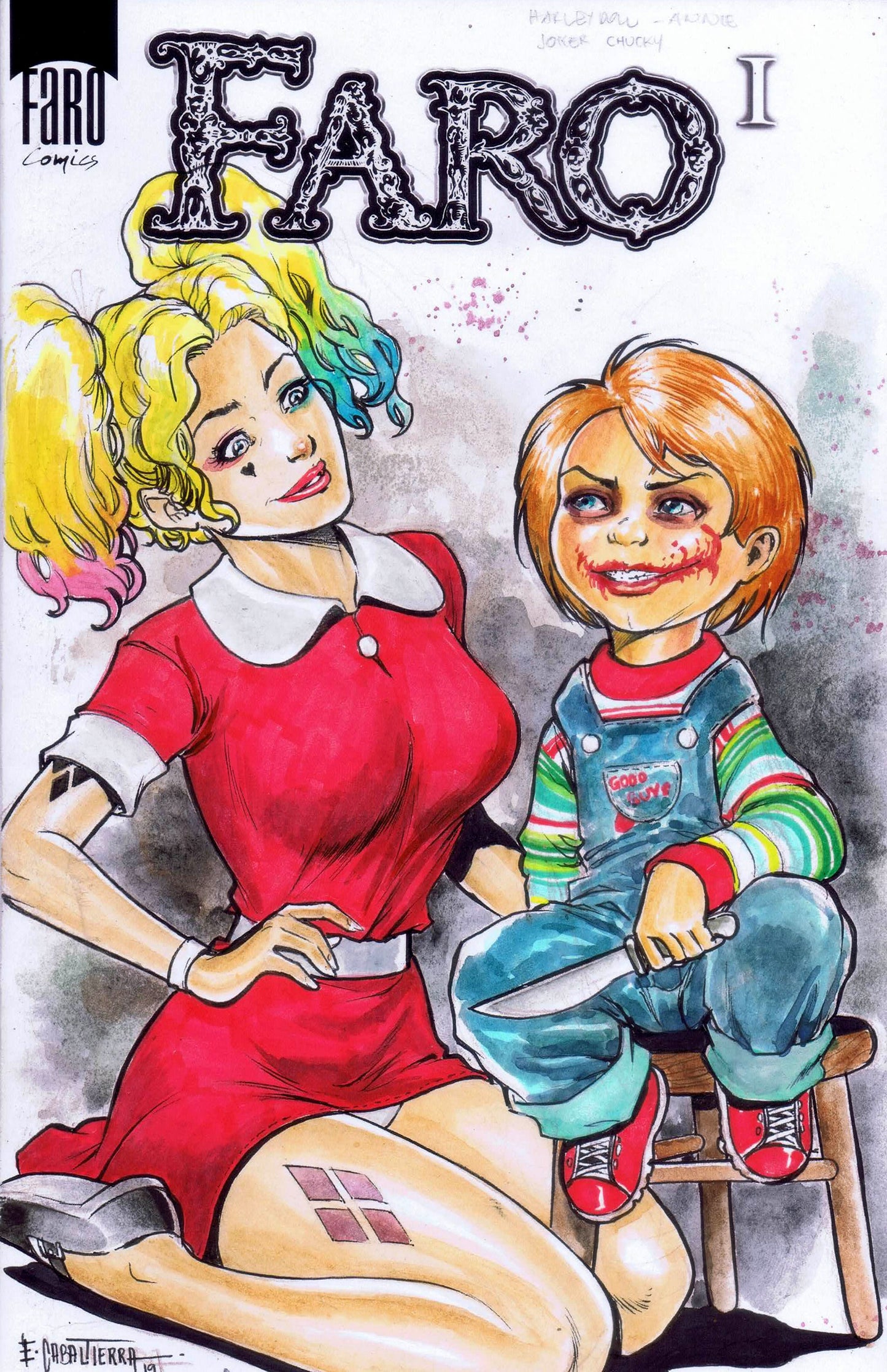 Happy Harley Days #1 – Digital Download | Harley Quinn & Jessica Rabbit Mature Full-Color Pinup Art & Commissions