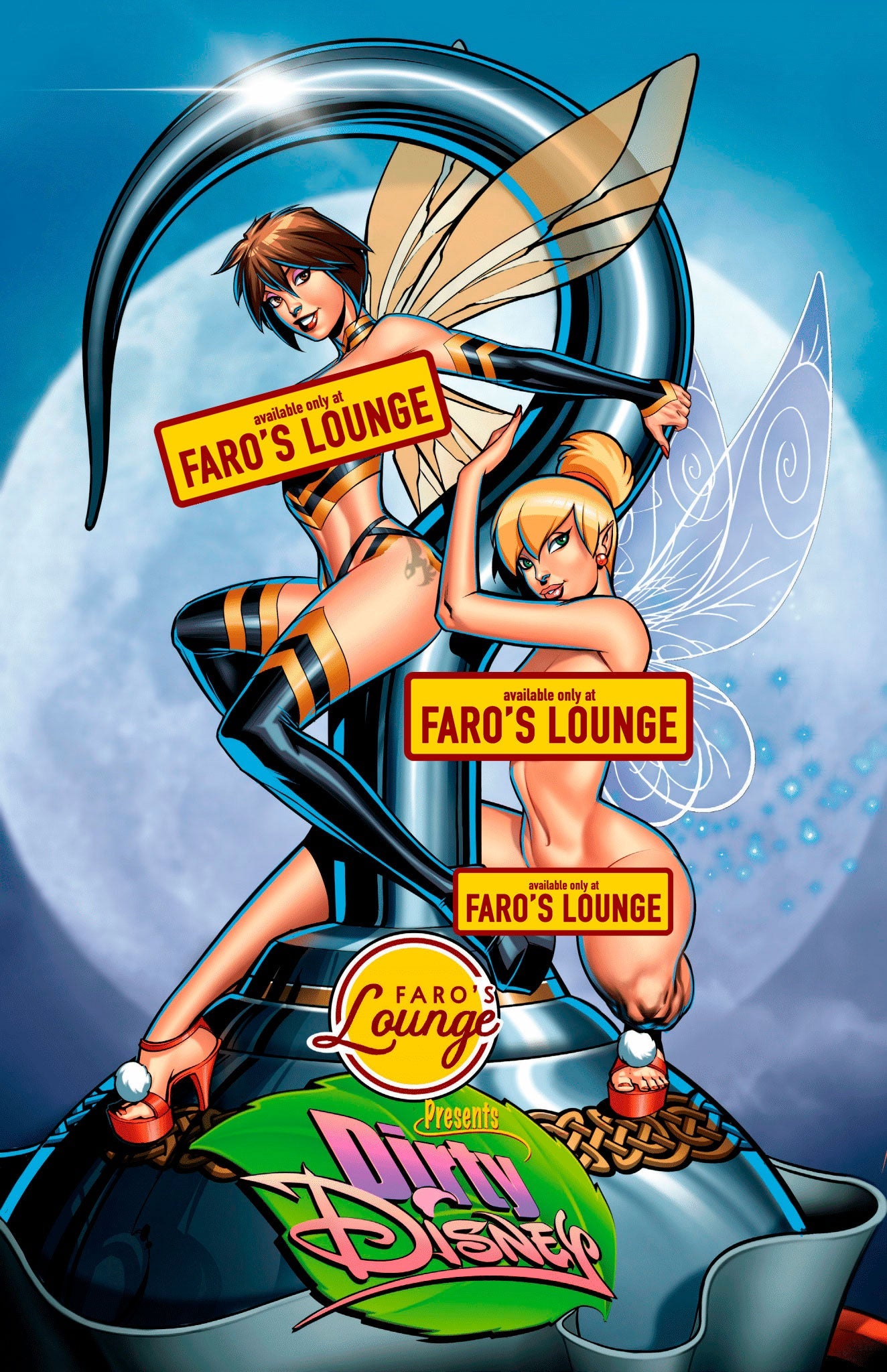 Dirty Disney #1 – Digital Download | Tinkerbell & The Wasp Mature Full-Color Pinup Art & Commissions