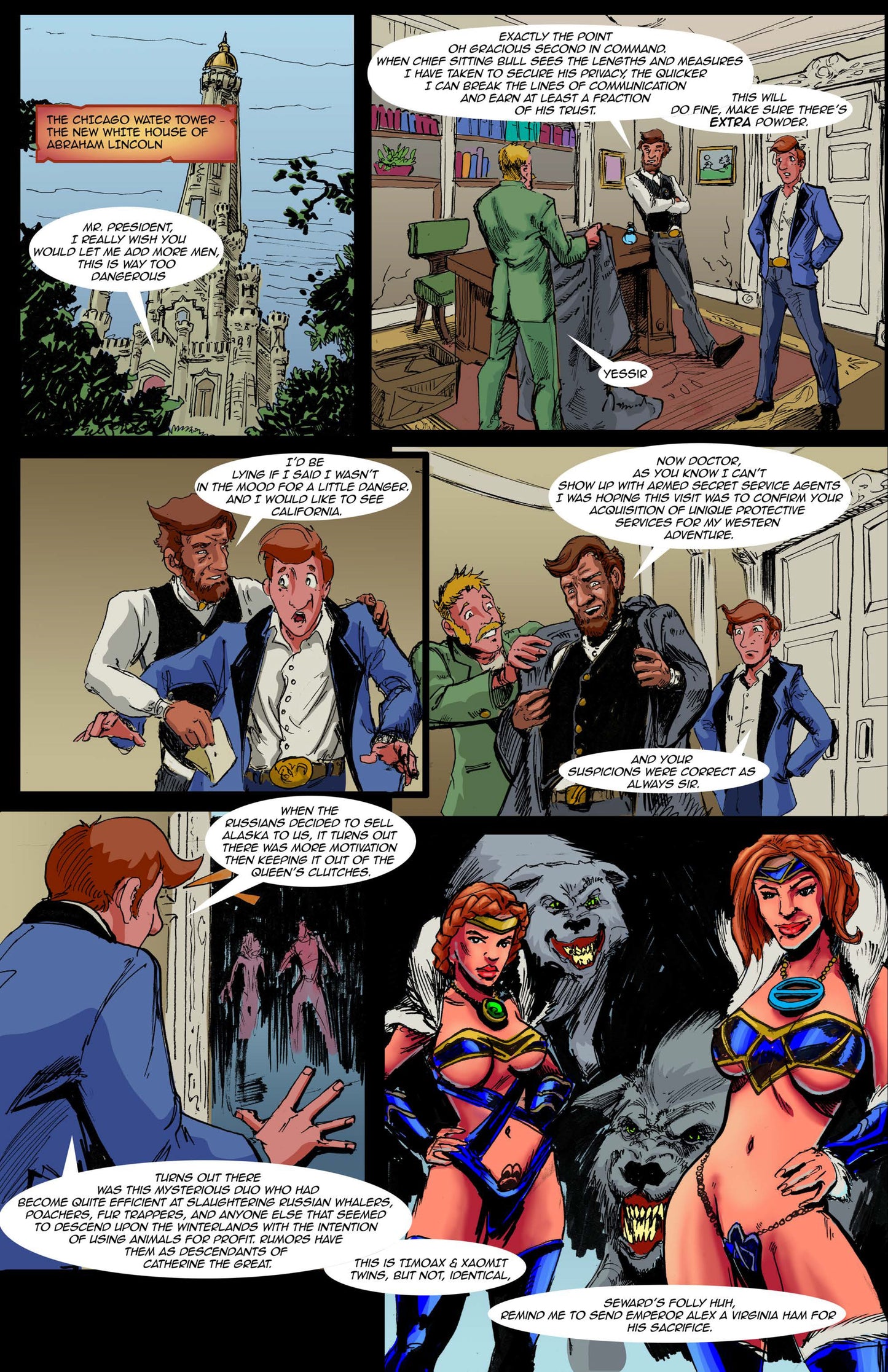 Faro Book 6 – Digital Download | Zeldara of Mars Mature Full-Color Alt-History Graphic Novel