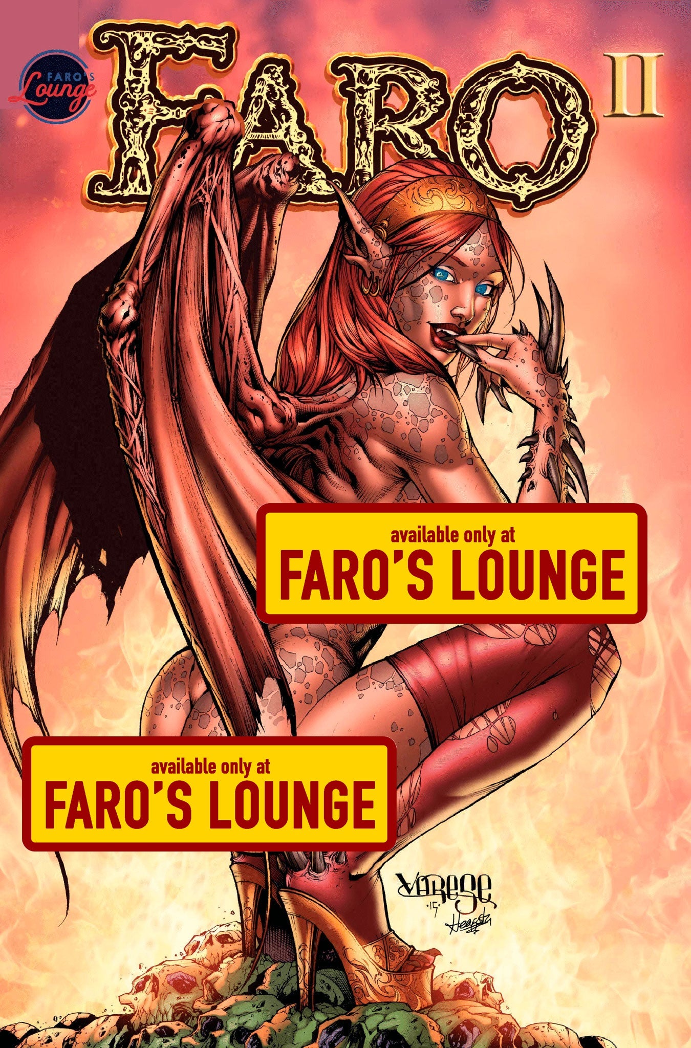 Faro Book 2 – Summer Cover | Mature Graphic Novel | Faro's Lounge