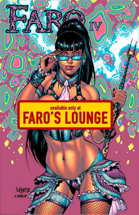 Faro: Book 4 – Miss Marigold Cover | Mature Full-Color Graphic Novel by Jose Varese