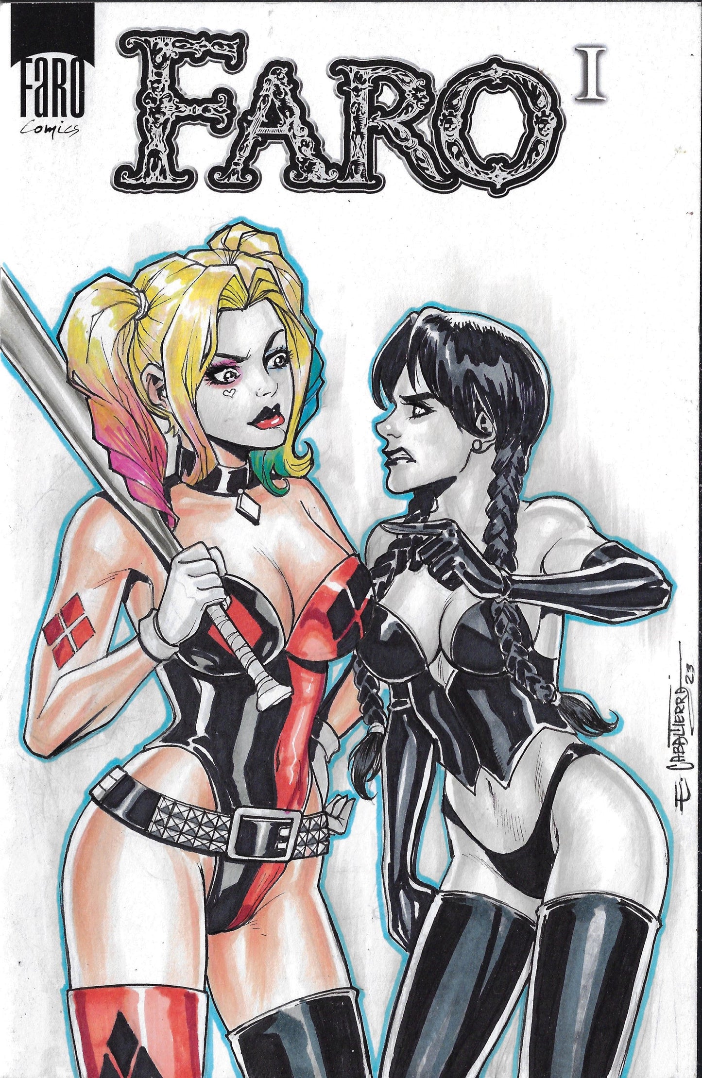 Happy Harley Days #3 – Digital Download | Harley Quinn & Wonder Woman Killing Joke Tribute Mature Pinup Art & Commissions