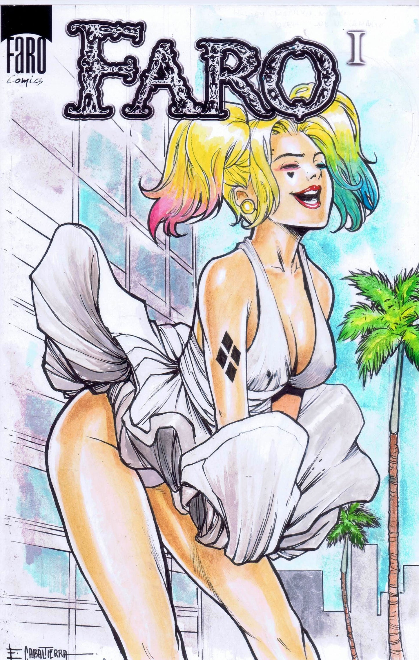 Happy Harley Days #1 – Harley Quinn & Jessica Rabbit | Mature Art Book | Faro's Lounge