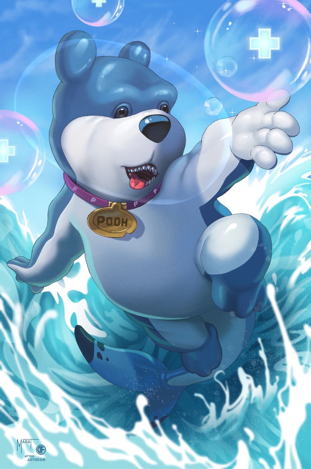 Do You Pooh #1 | Pooh the Land Shark Variant | RABBIT EXCLUSIVE