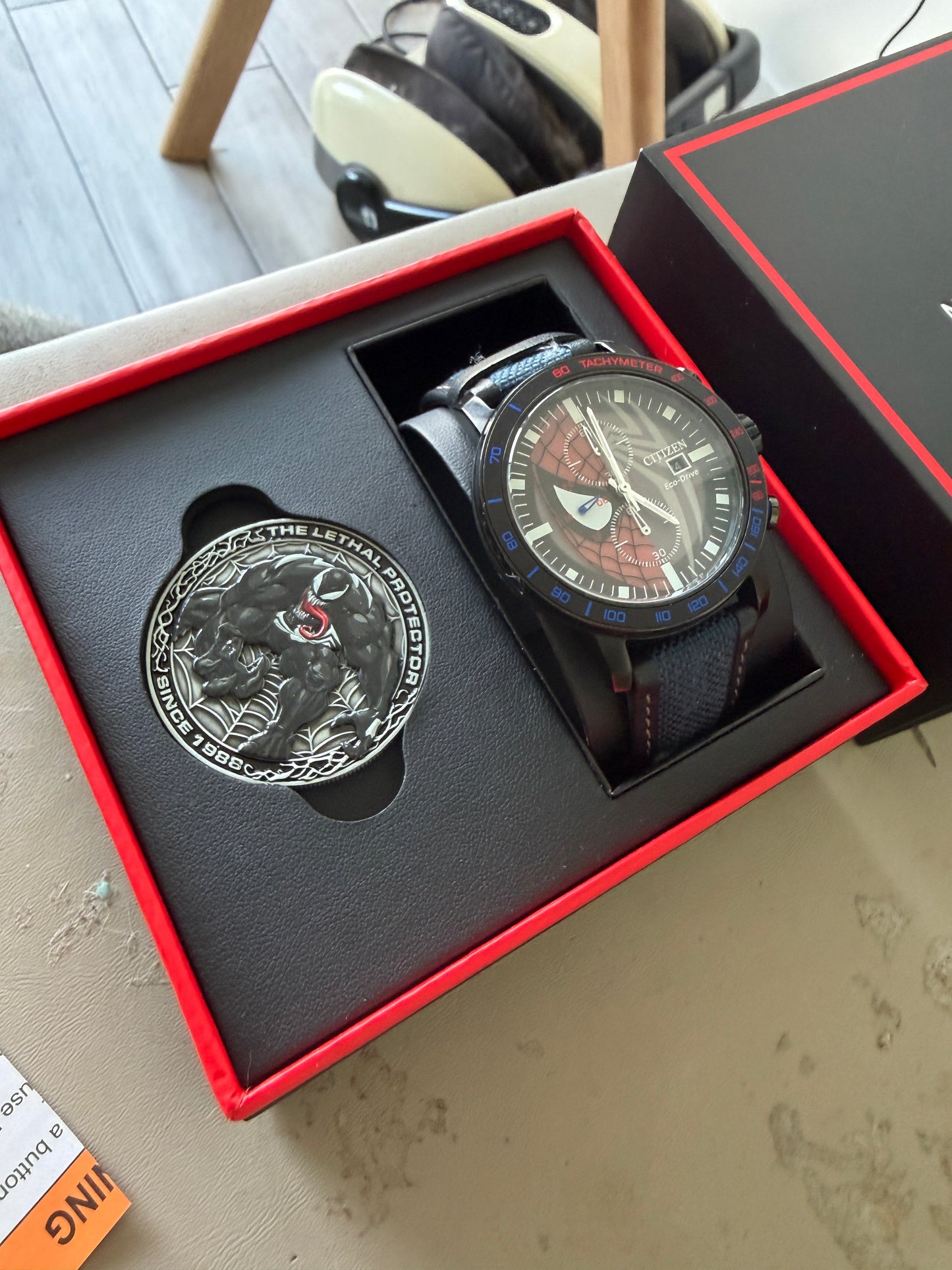 ARACNAPHORIA #1 – Original Cover Art | MJ Hot Dog × Citizens LTD Spider-Man Watch