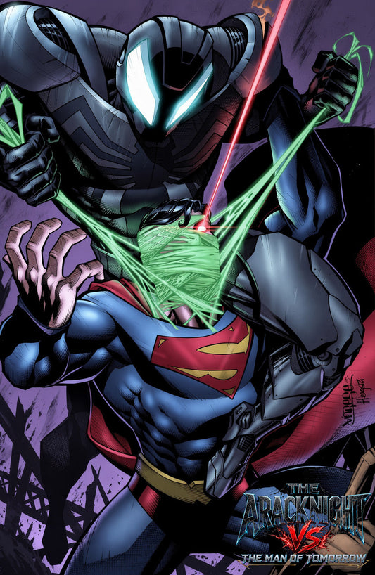 PRE-ORDER -- The AracKnight #3 | Spider-Man V Superman Cover by Jose Varese