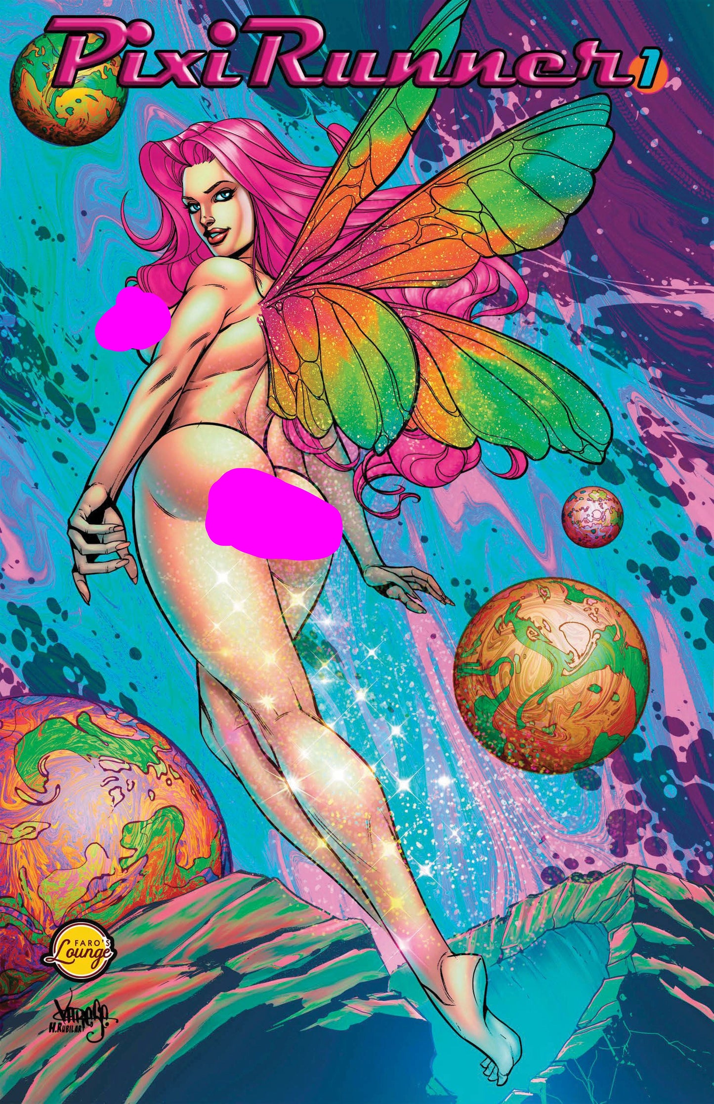 Pixi Runner #1 – Digital Download | Keith Kenney Space Ranger & PIXIS Fairies Mature Full-Color Sci-Fi Comic