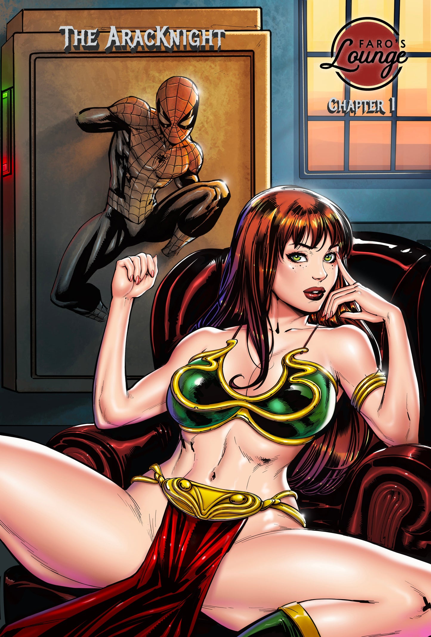 The AracKnight Writing Textbook Chapter 1 – Mary Jane Watson Slave Leia Steel Bikini Variant Comic Script & Collectible