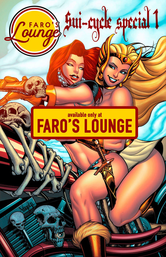 Faro's Sui-Cycle Special #1 – Digital Download | She-Ra & Red Sonja Mature Full-Color Pinup Poster Collection