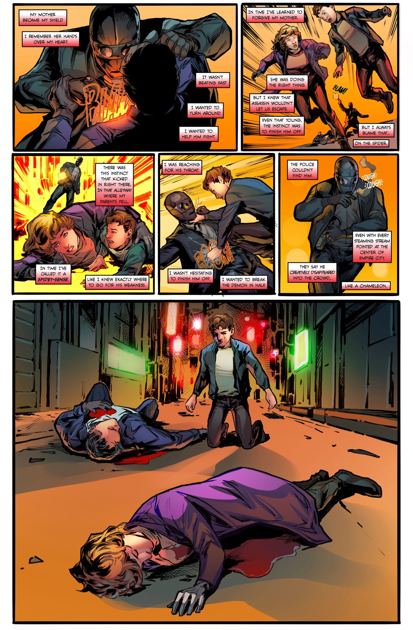 The AracKnight #1 & #2 – Digital Download | Spider-Man vs Kraven the Hunter & Dr. Octopus Dark Reinvention Comic