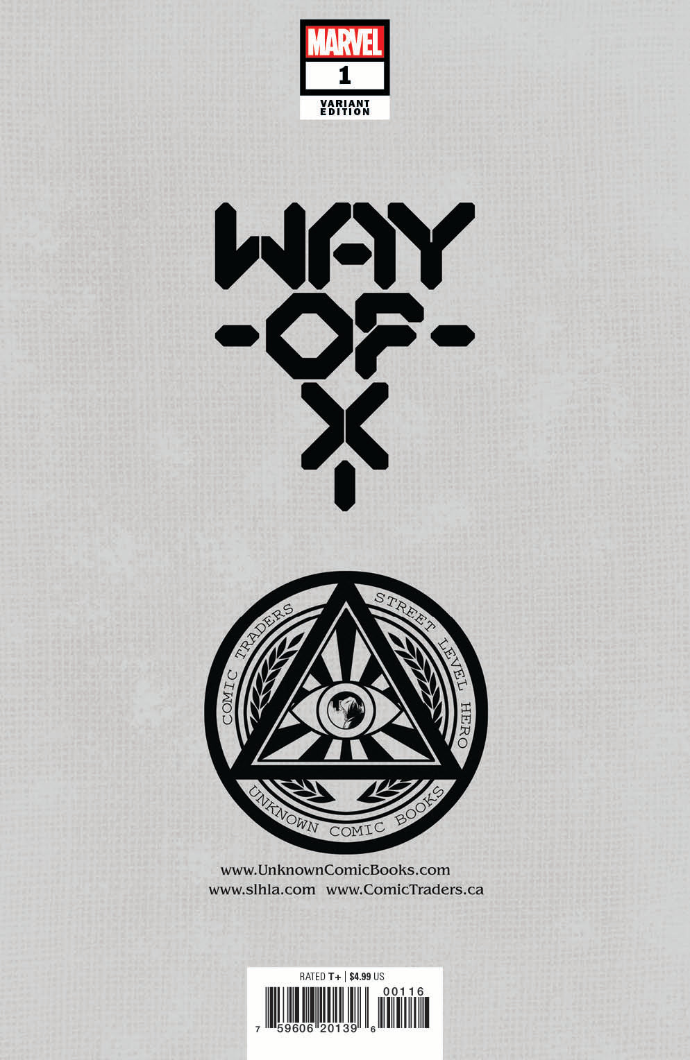 [Signed by Adrian Hough] Way Of X #1 Unknown Comics Jay Anacleto Exclusive Virgin Var [IN STOCK]