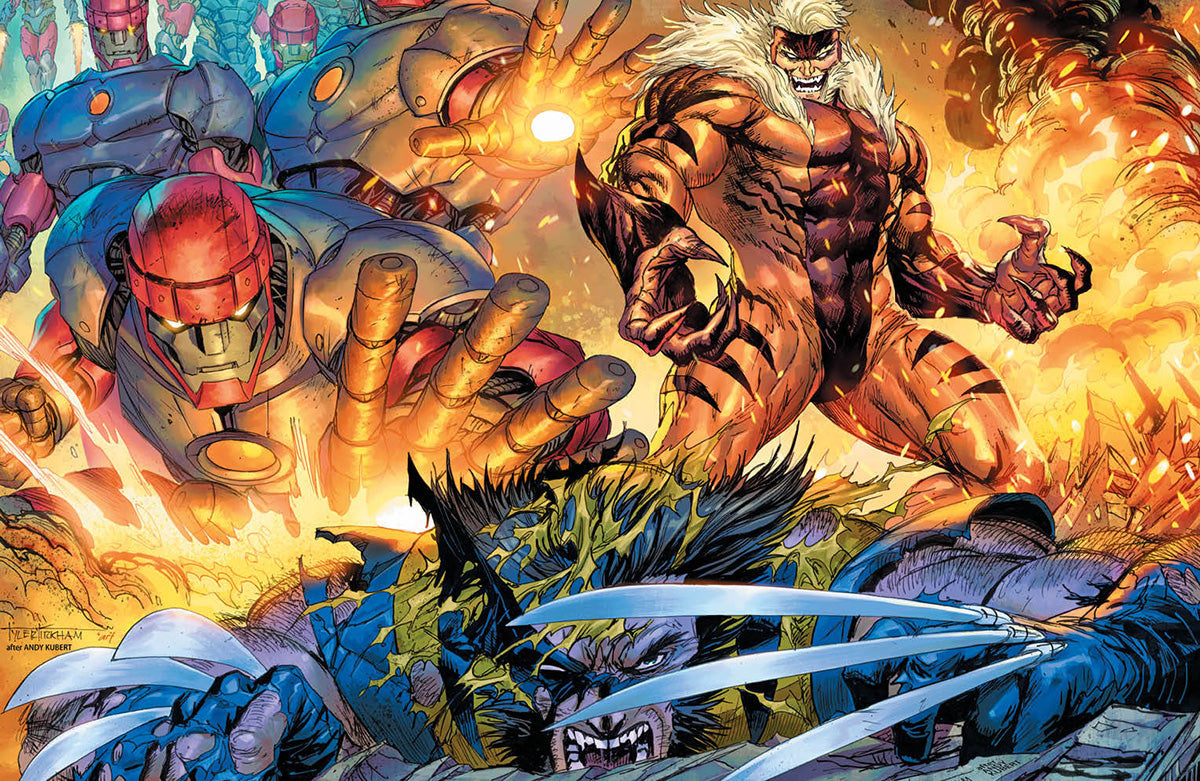 WOLVERINE #42 TYLER KIRKHAM MEGACON 2024 EXCLUSIVE 👉 [FULL LANDSCAPE] VIRGIN VAR (02/14/2024)