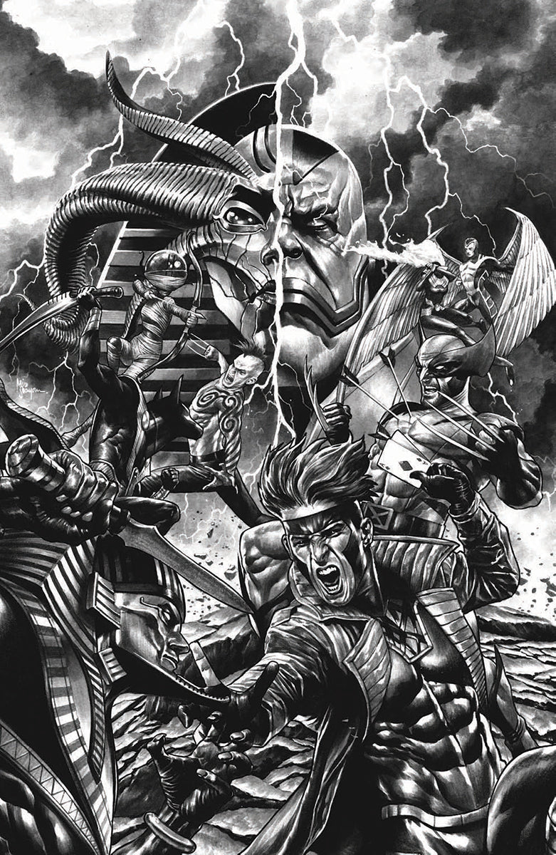 X Of Swords Destruction #1 Unknown Comics Mico Suayan Exclusive Virgin B&W Var (11/25/2020)