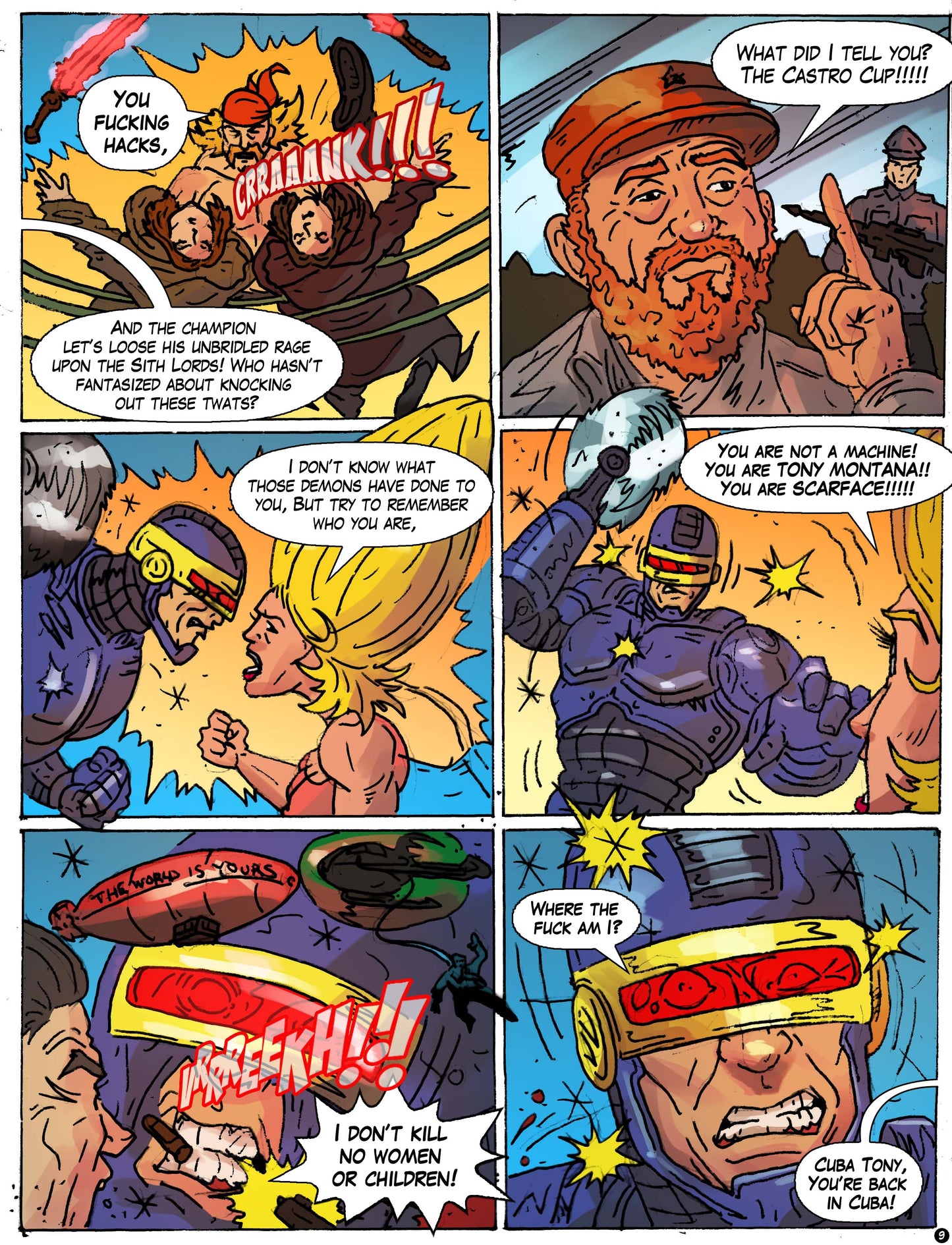 Zeldara: The Mistress of Mars #4 – Digital Download | Lynda Carter Wonder Woman & The Castro Cup Mature Full-Color Comic