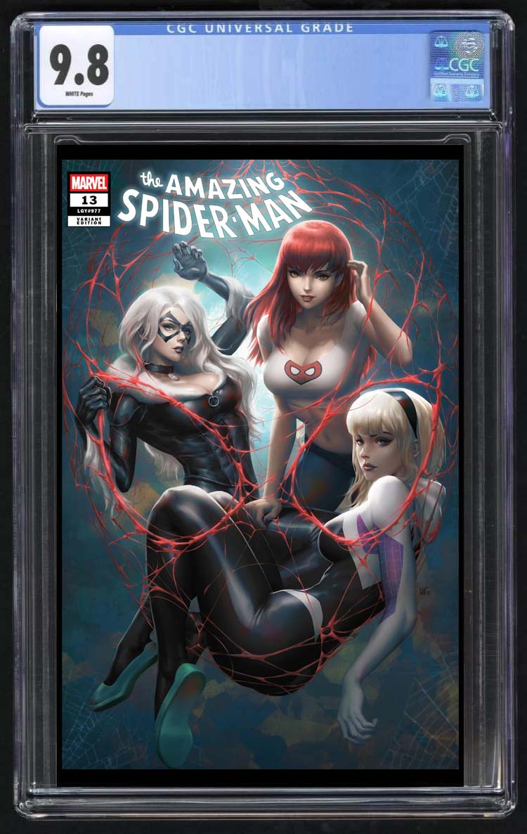 Amazing Spider-Man #13 Kendrick Lim Trade Variant 1st Symbie