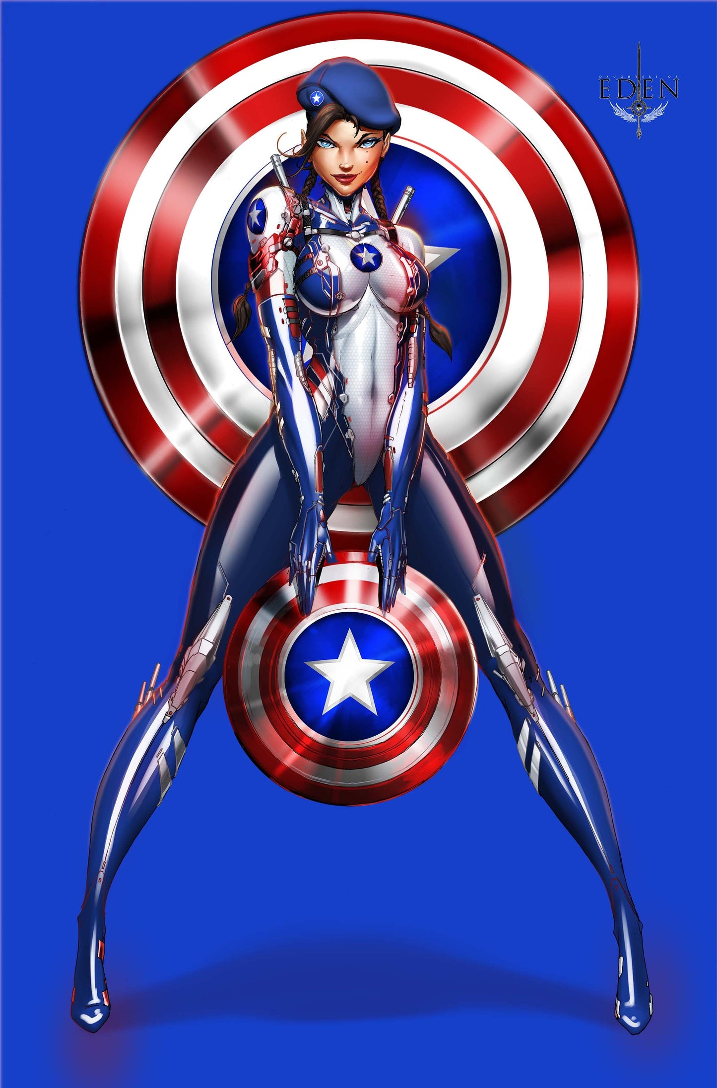 Captain America Shield Print