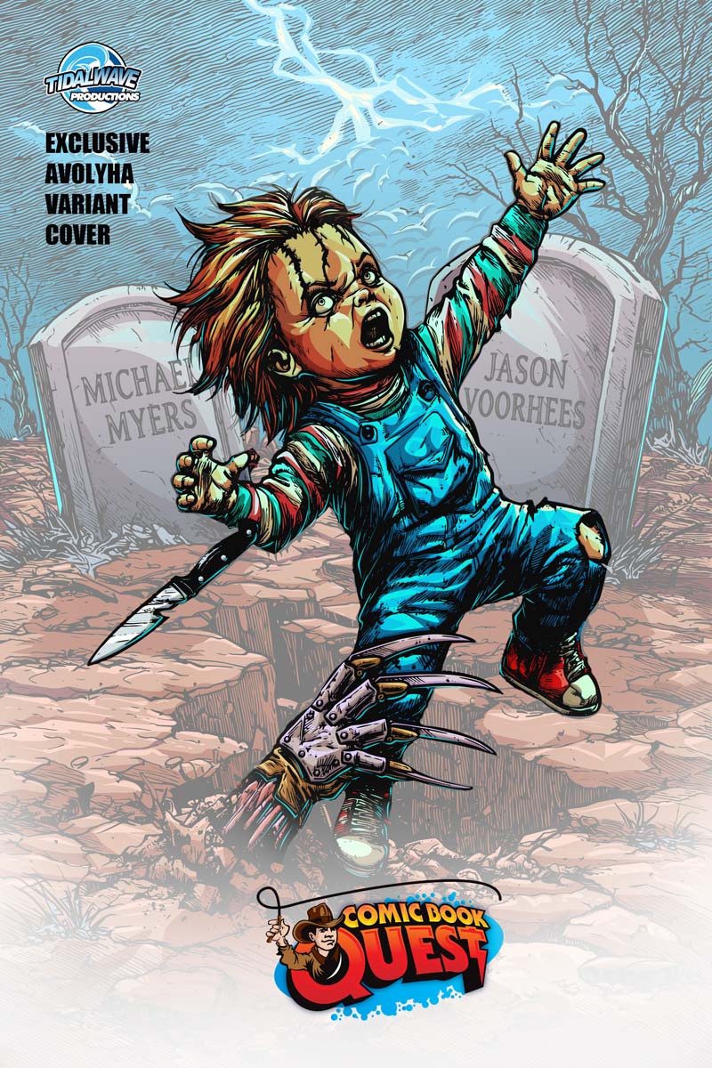 Birth of a Slasher #1 Avoltha Sketch Trade Variant LTD 60